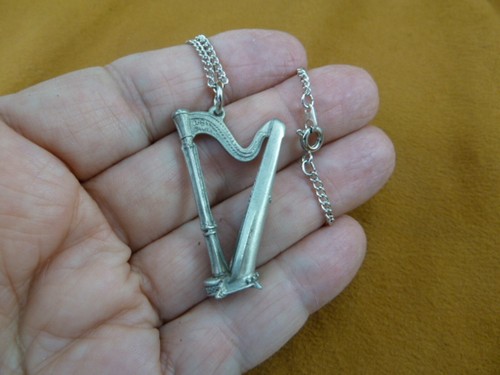 Harp pendant - harp, 18"
